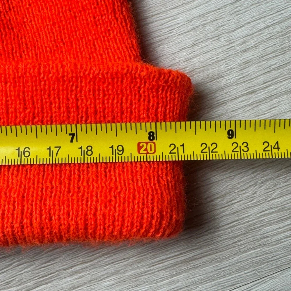 Carhartt Beanie Hat Orange Acrylic One‎ Size Fits All Winter Warm